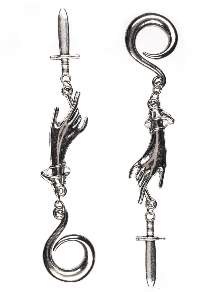 Hand & Dagger Steel Curled Hook Hangers