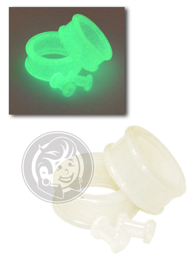 Glow in The Dark Clear - Silicone Tunnels