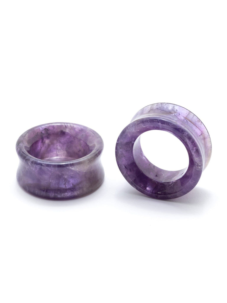 Luxe Modz Organic Solid Stone Ear Plugs / Tunnels - SOLD AS A PAIR