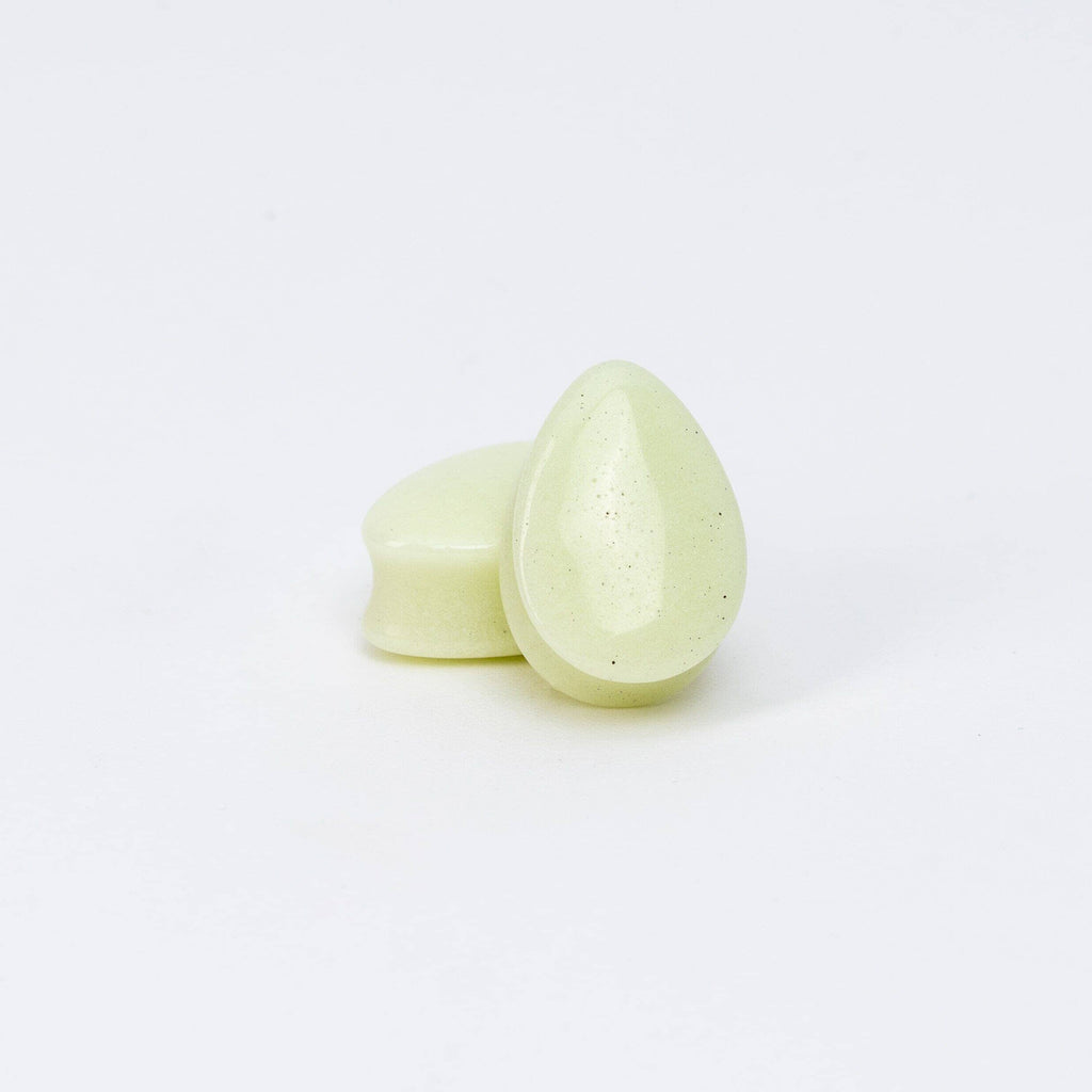 Glow Stone Teardrop Plugs