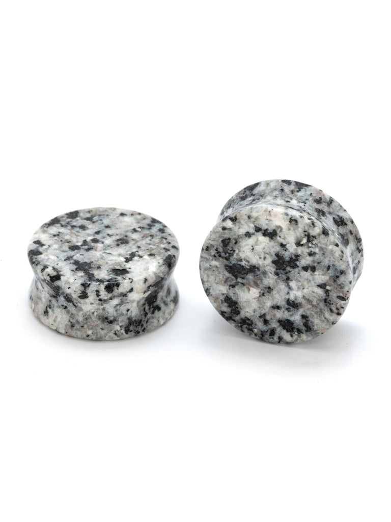 Grey Granite Stone Plugs