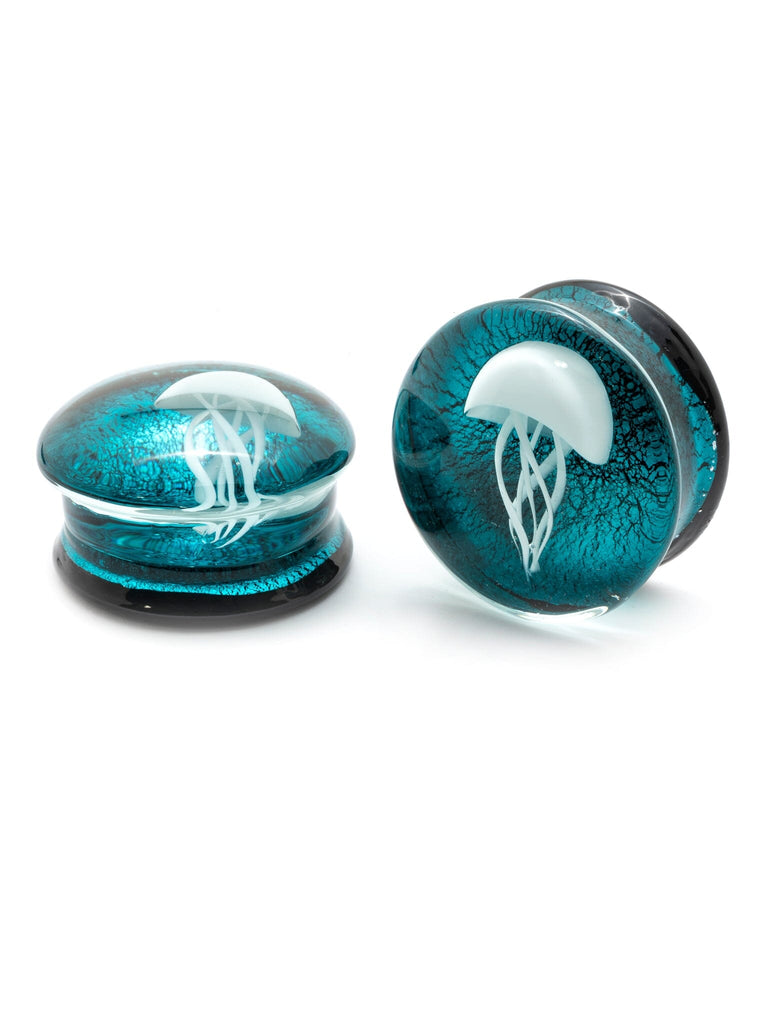 Kylie The Jellyfish Pyrex Glass Plugs