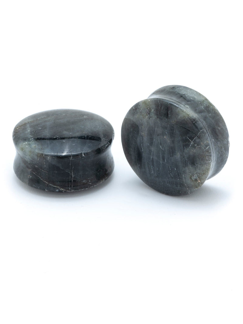 Labradorite Stone Plugs Labradorite Jewelry Labradorite Gauges