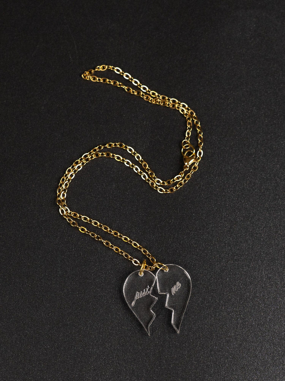 gold broken heart pendant chain hip| Alibaba.com