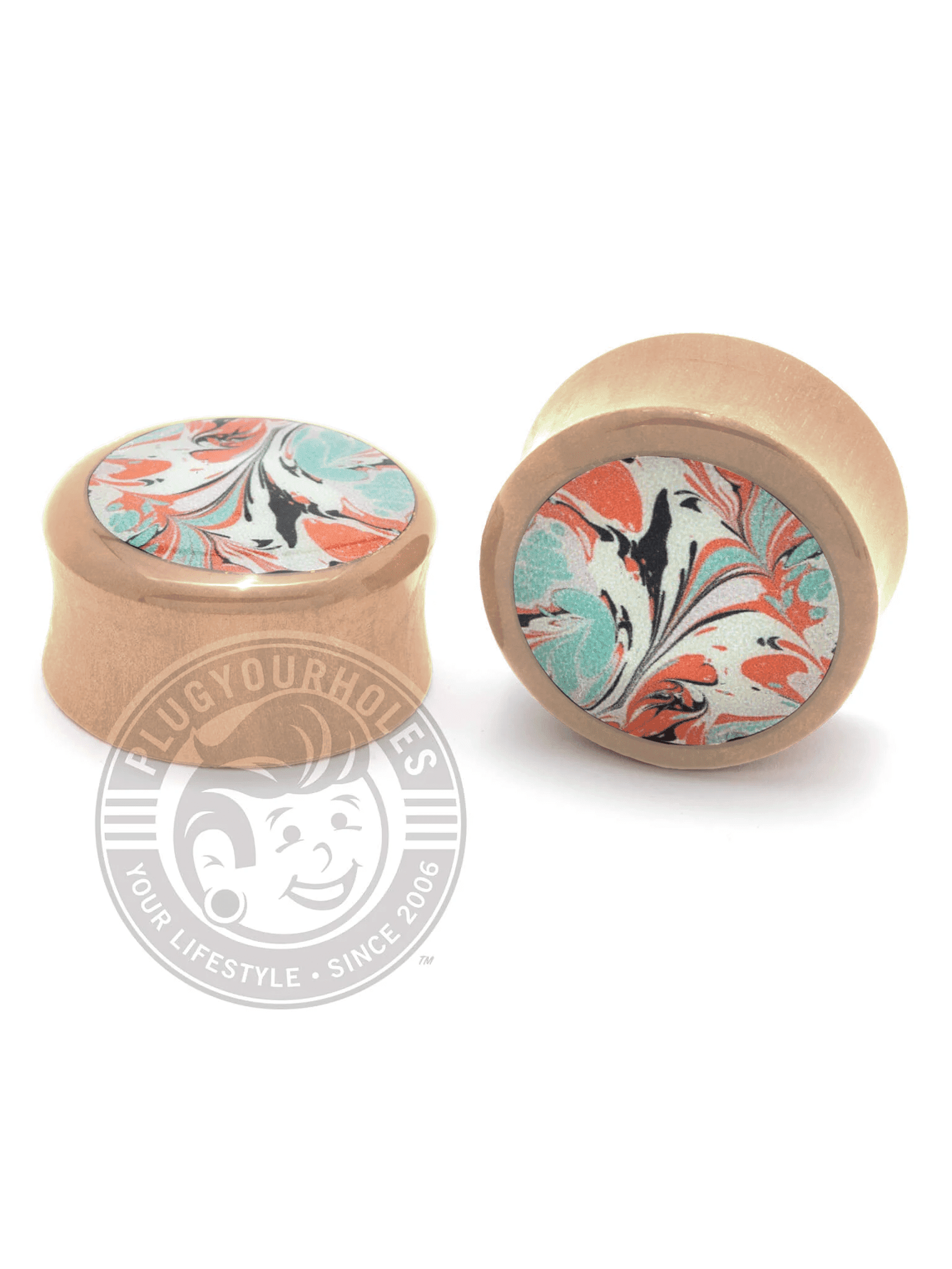 00g wood deals plugs