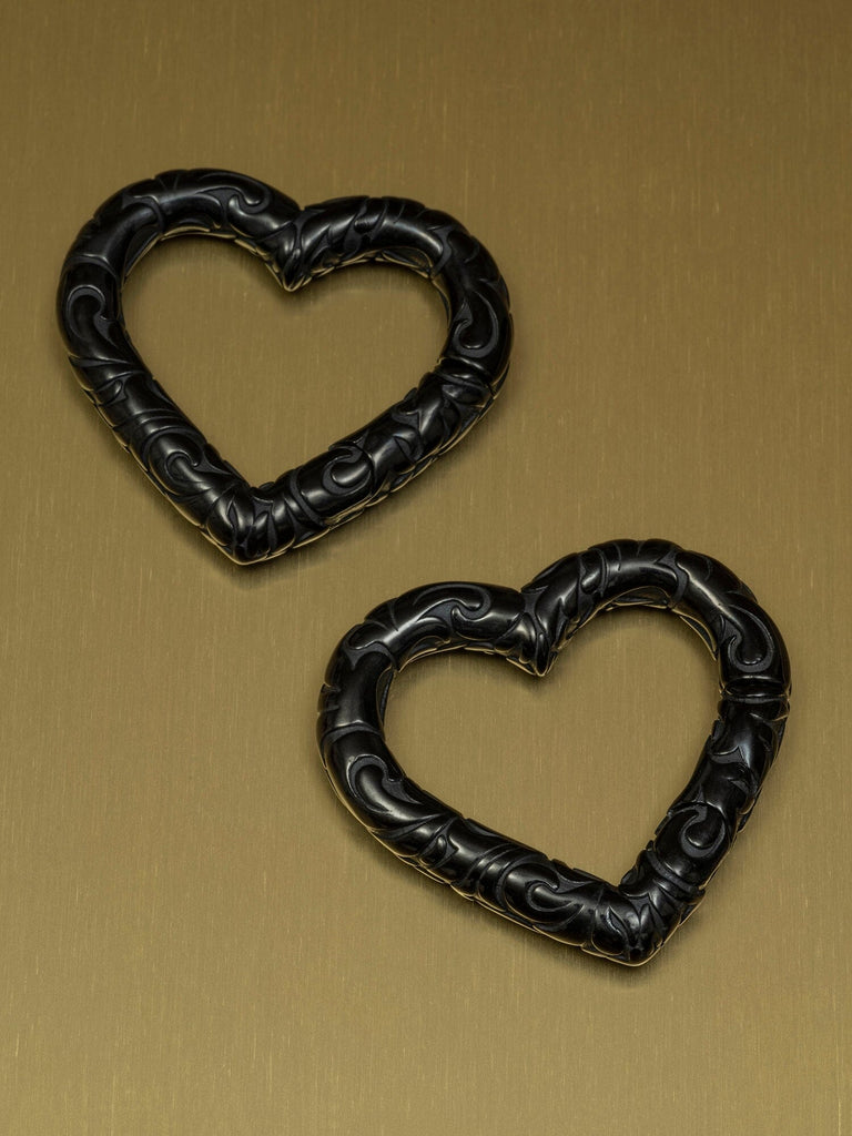 Baroque Heart Clicker Hangers