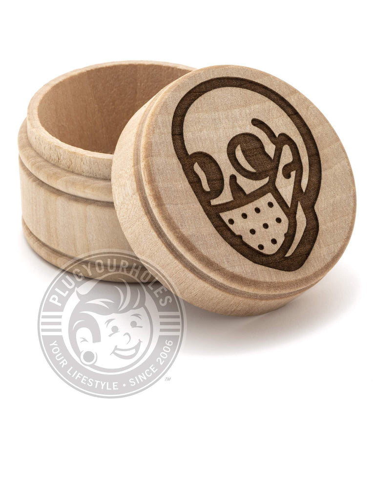 Bummer Skull - Engraved Plug Box - Limited Edition