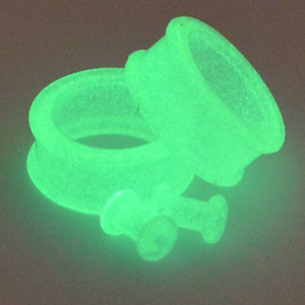 Glow in The Dark Clear - Silicone Tunnels