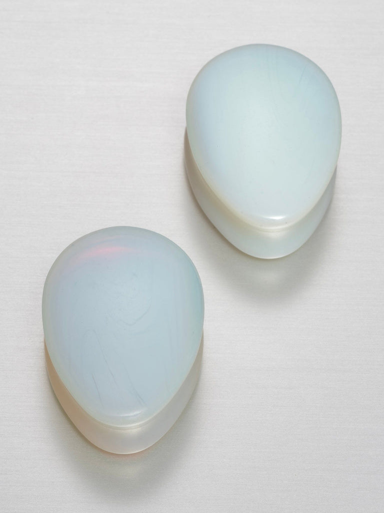 Opal Stone Teardrop Plugs