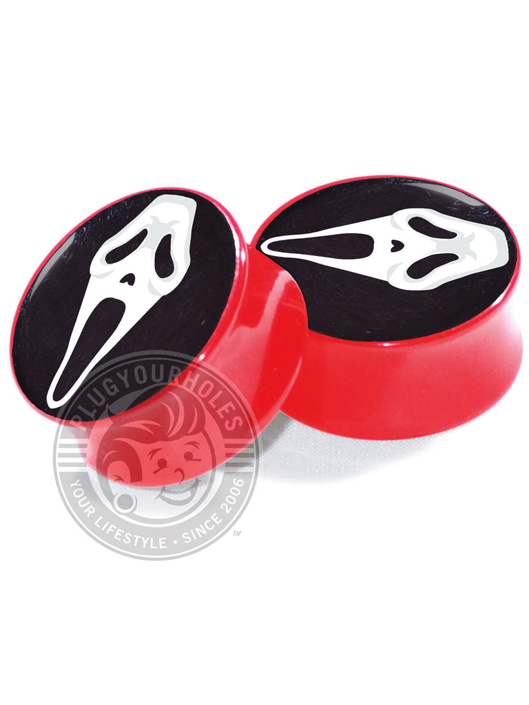 Ghostface Mask - Image Plugs (The Limited Black Series)
